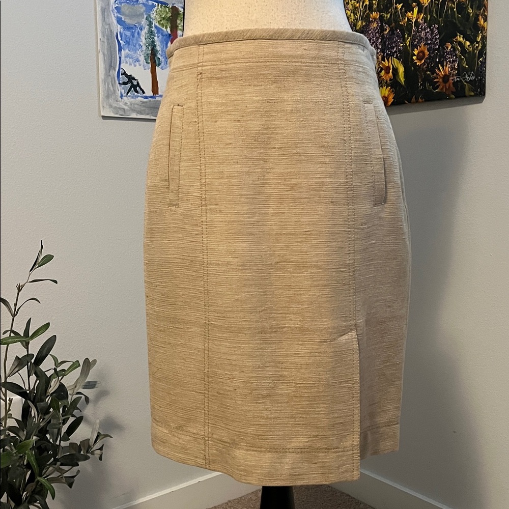 Ann Taylor Silk Blend Skirt